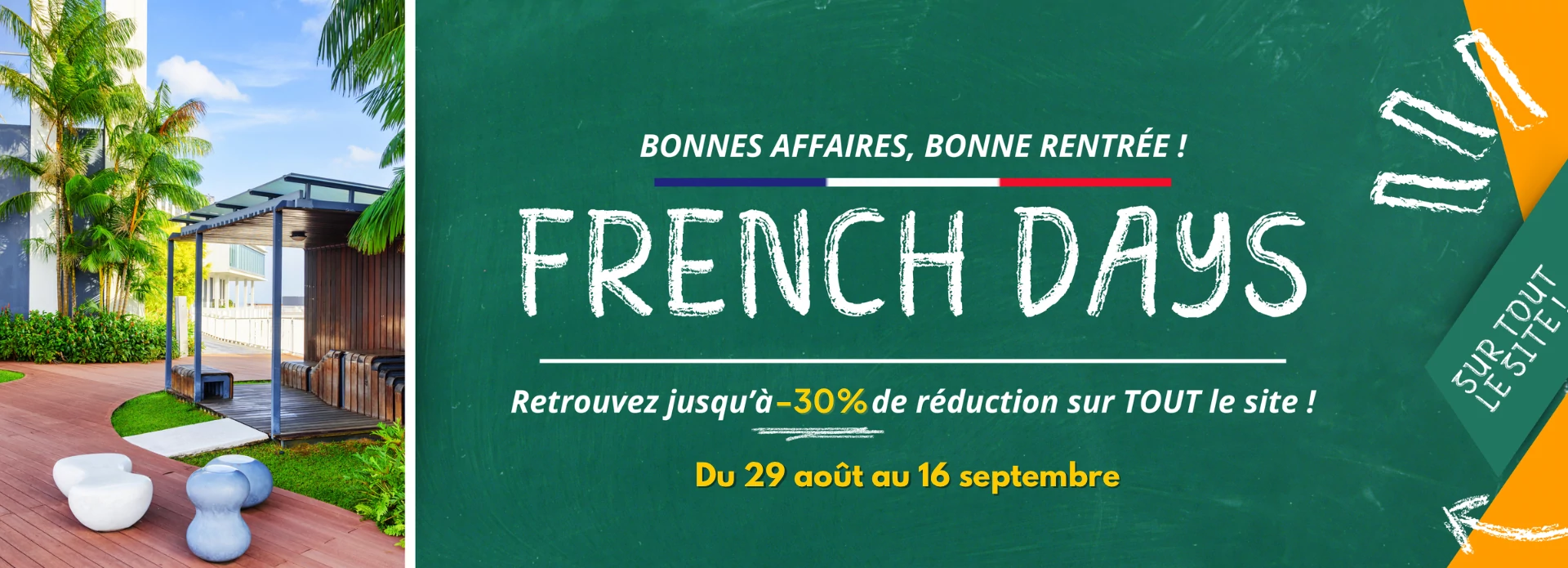 OFFRE FRENCH DAYS DE RENTRÉE